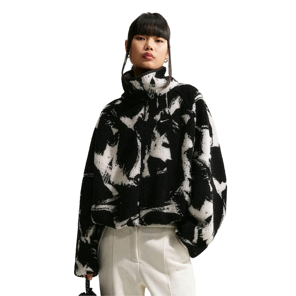 Jaqueta Nike Sportswear Street Sherpa Feminina - Foto 1