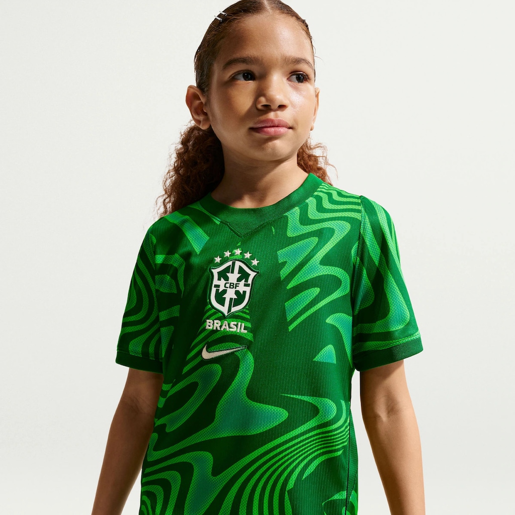 Camisa de Goleiro do Brasil 26/27 Nike Infantil