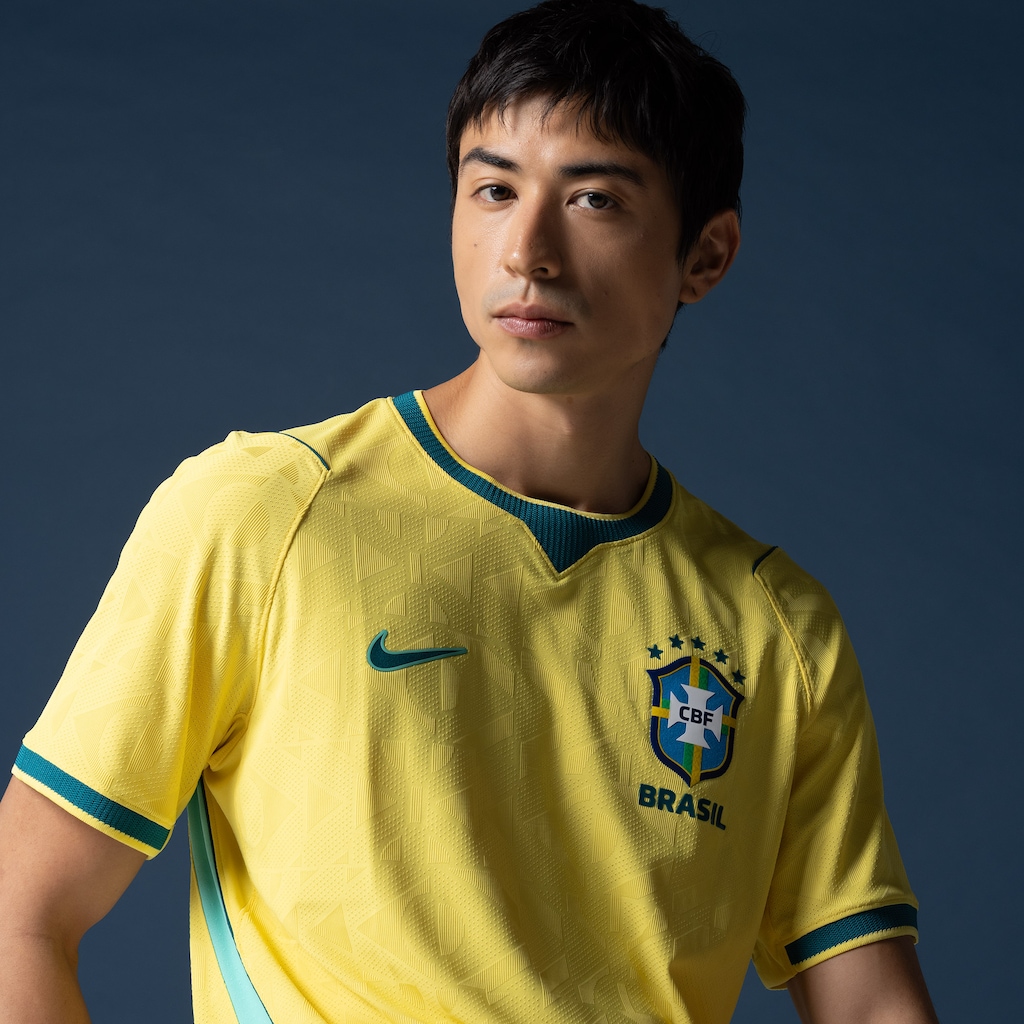 Camisa Brasil Nike I 2026/27 Jogador Masculina