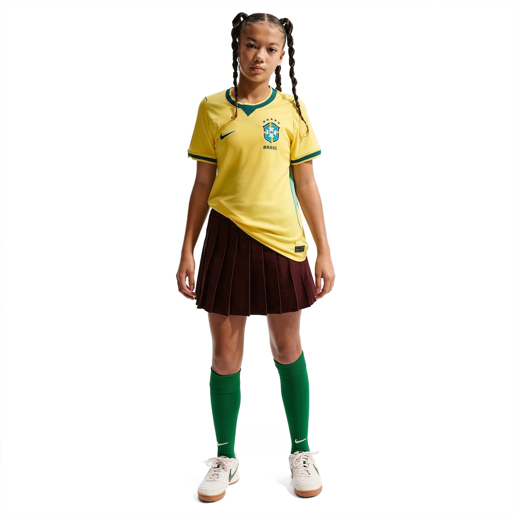 Imagem 5 do produto Camisa Brasil Nike I 2026/27 Torcedor Pro Infantil