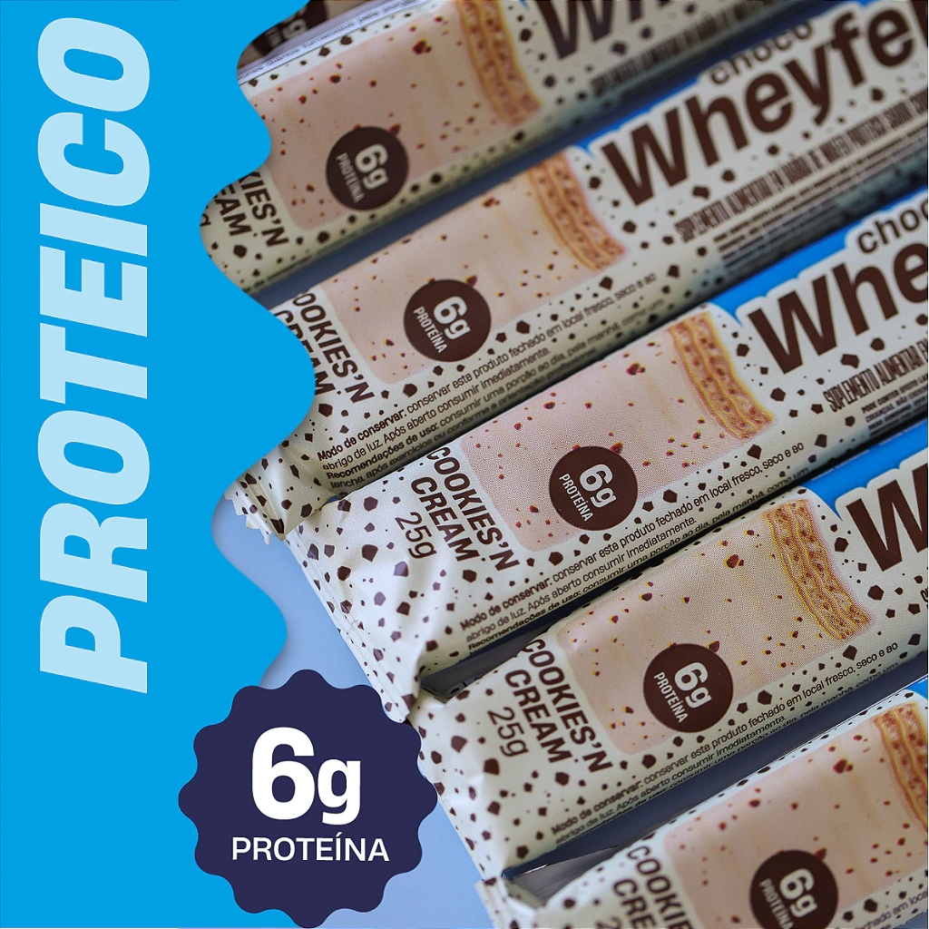 Imagem 2 do produto Caixa +MU Chocowheyfer Cookies com 12 Unidades