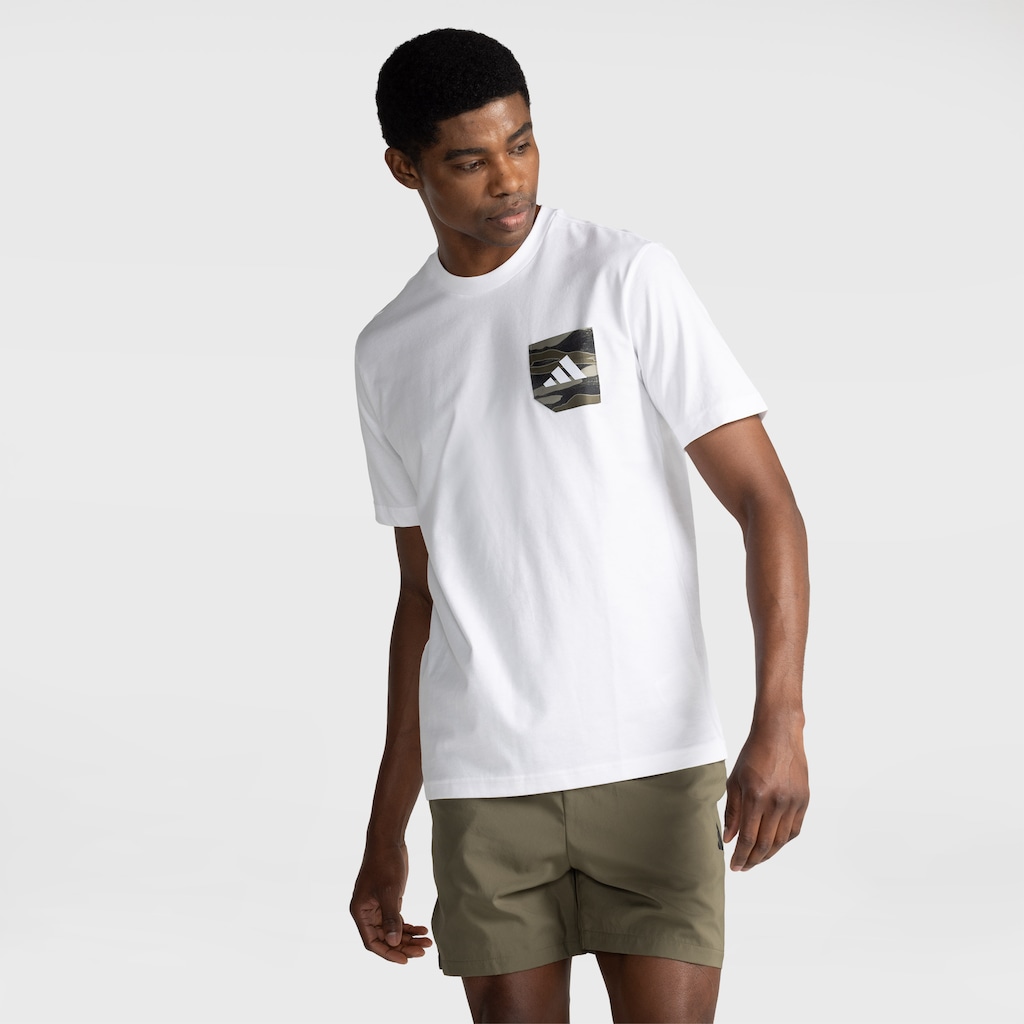 Camiseta adidas Camo Pkt Masculina