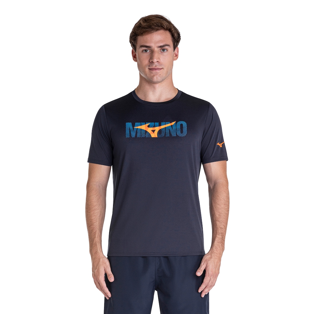 Camiseta Mizuno Energy Stamp Masculina