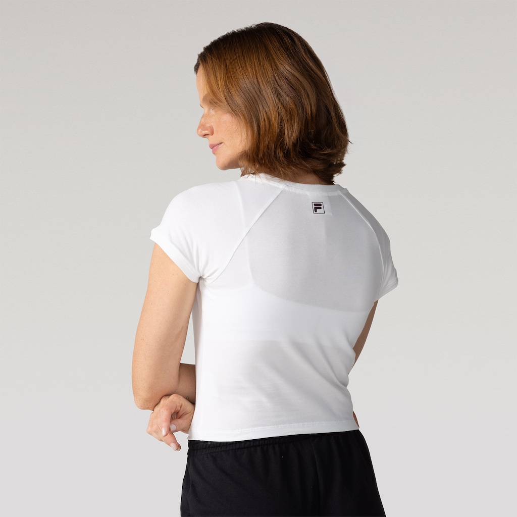 Imagem 2 do produto Camiseta Slim Letter Fila Feminina
