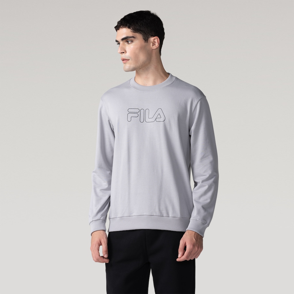 Imagem 2 do produto Blusão Fila LS Letter Outline Light Masculino