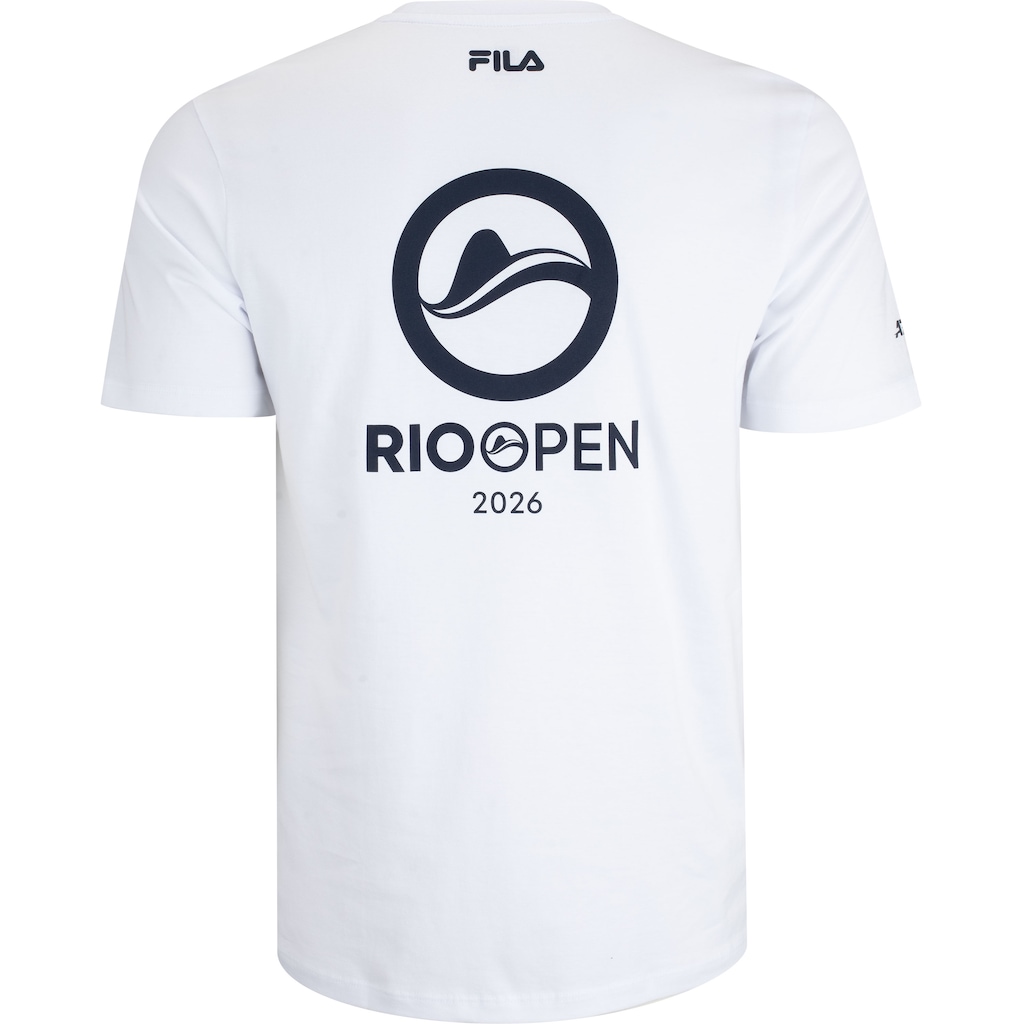 Imagem 2 do produto Camiseta Fila Regular Premium Rio Open26 - Masculina