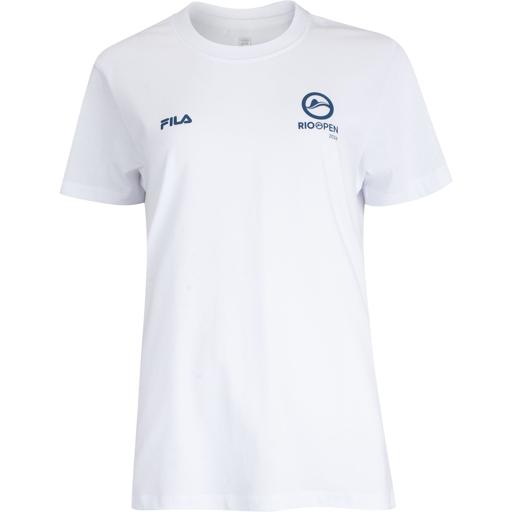 Camiseta Fila Regular Premium Rio Open 26 Feminina