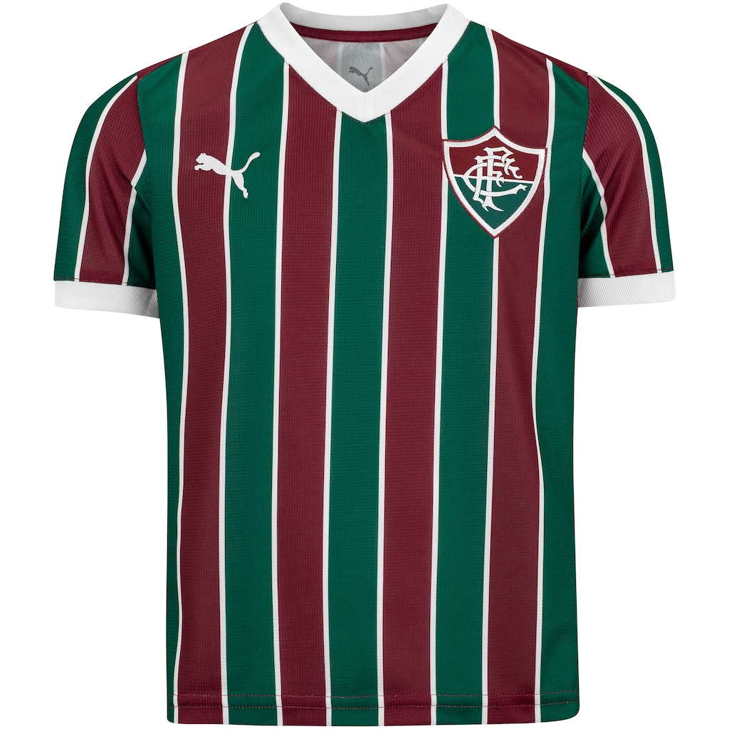 Camisa do Fluminense I 26/27 Torcedor Puma Infantil