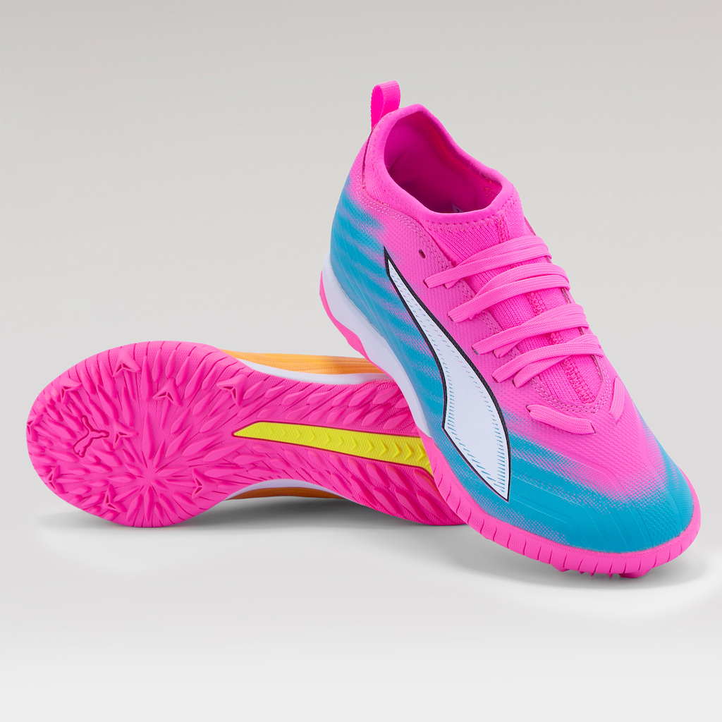 Chuteira Society Infantil Puma Neymar Ultra 6 Match Mid Jr