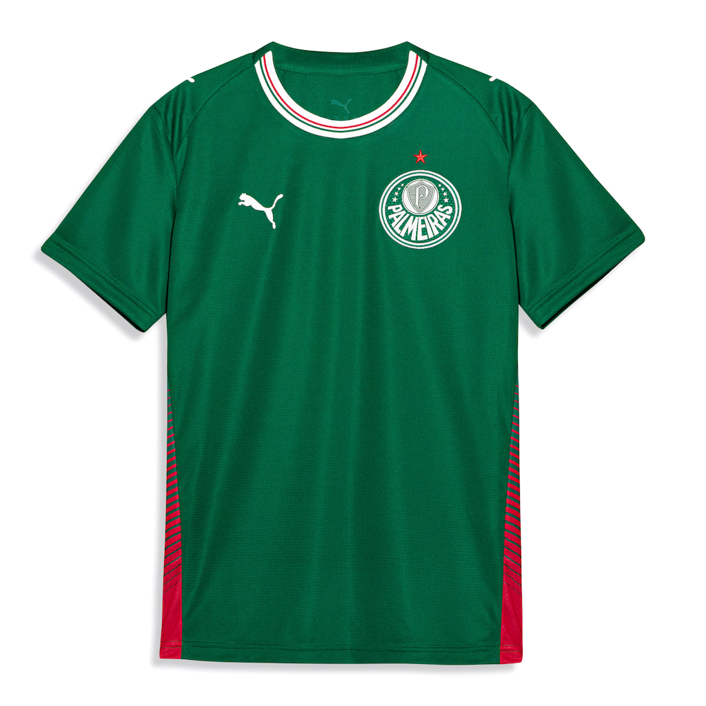 Camisa do Palmeiras I 26/27 Torcedor Puma Infantil