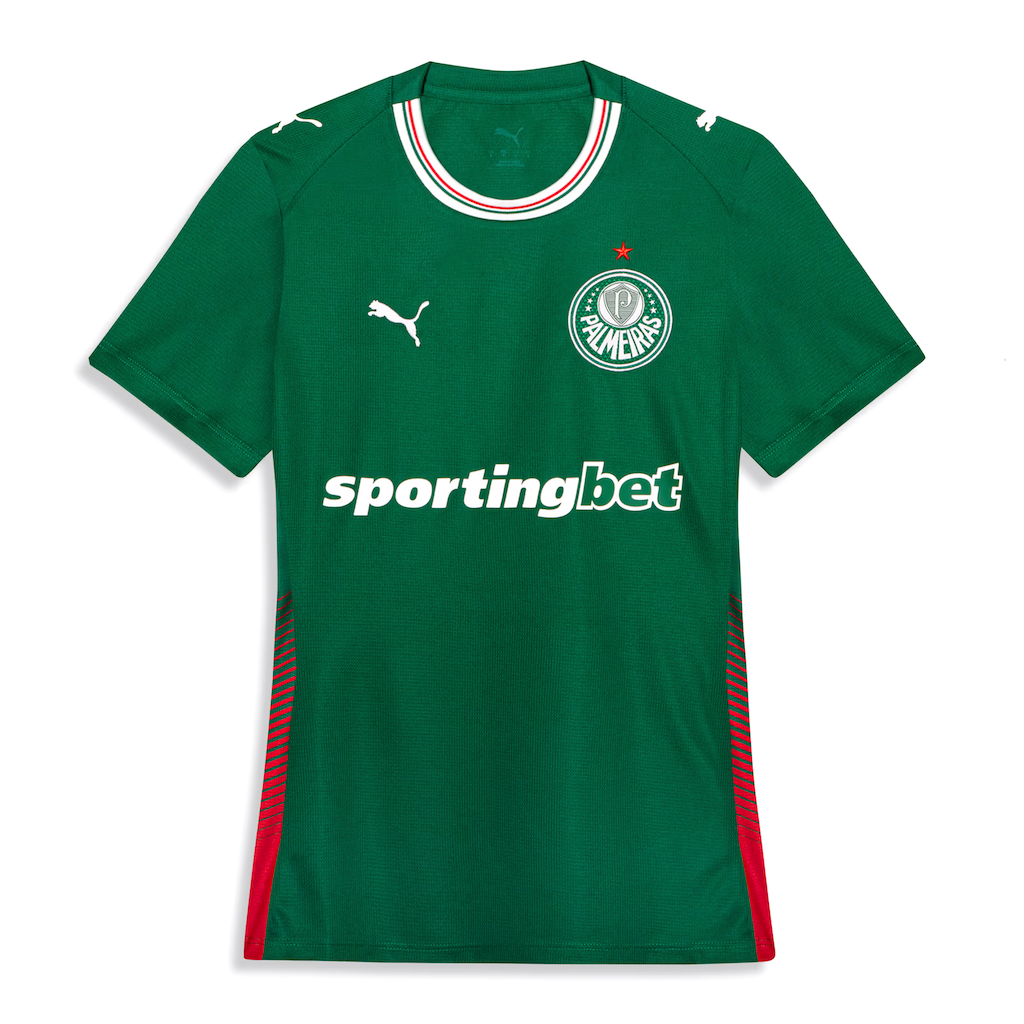 Camisa do Palmeiras I 26/27 Torcedor Puma Feminina