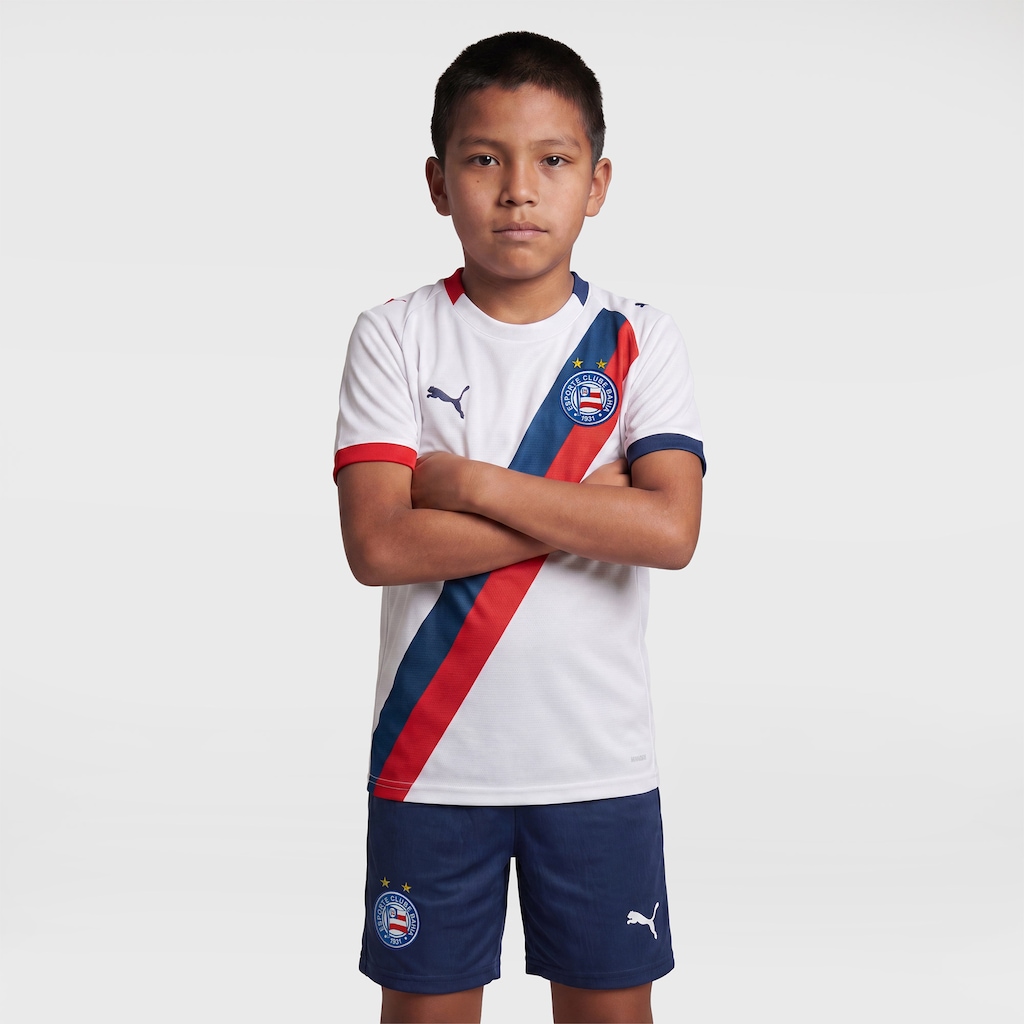 Camisa do Bahia I 26/27 Puma Torcedor Infantil
