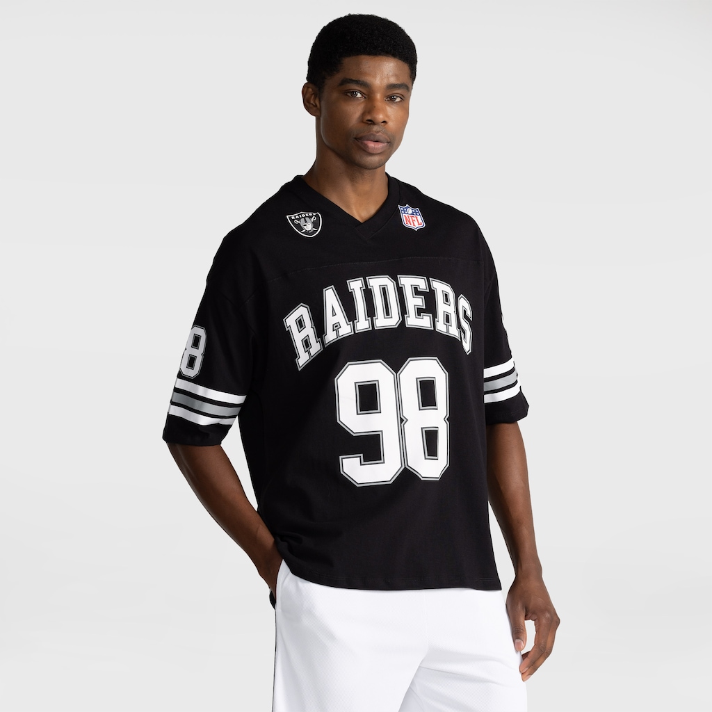 Imagem 2 do produto Camiseta NFL Player Crosb Raiders Masculina