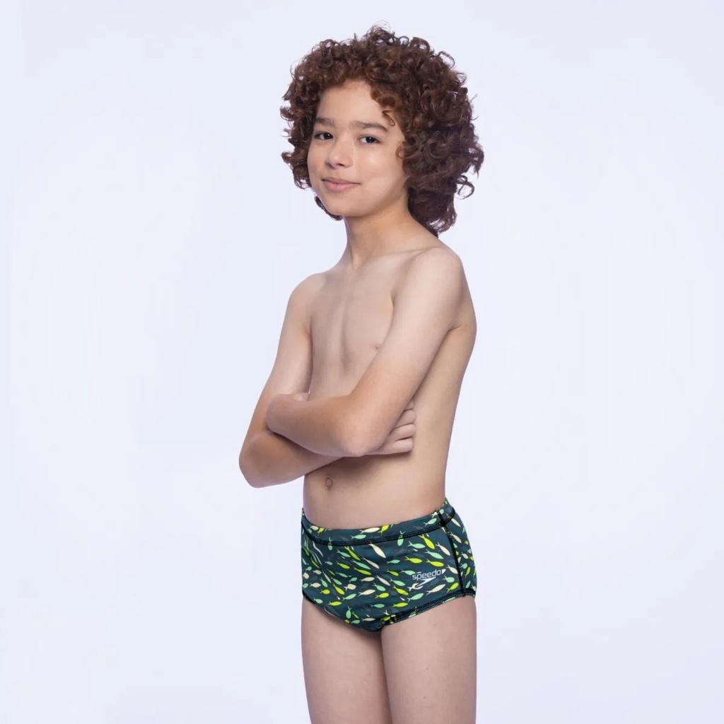 Sunga Speedo Tradicional Fish Infantil