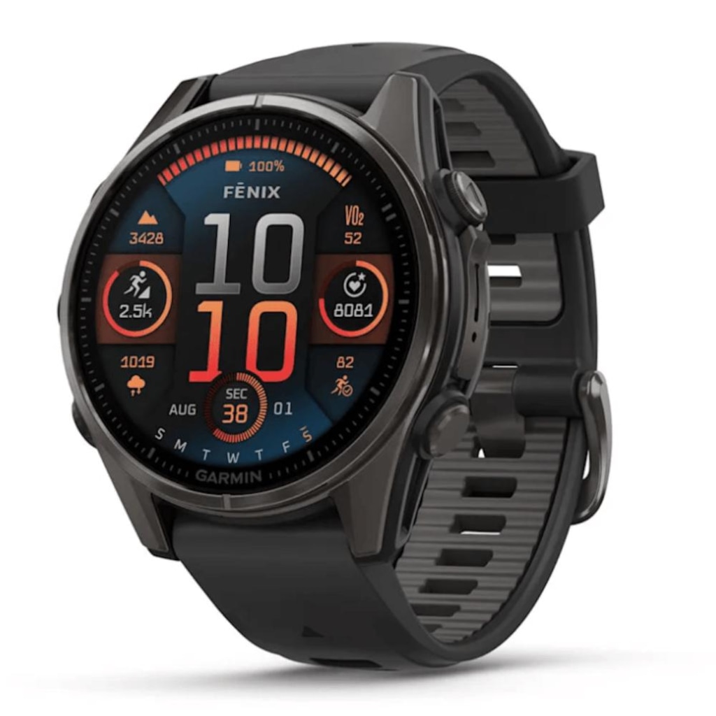 Monitor Cardíaco Garmin Fenix 8S Safira