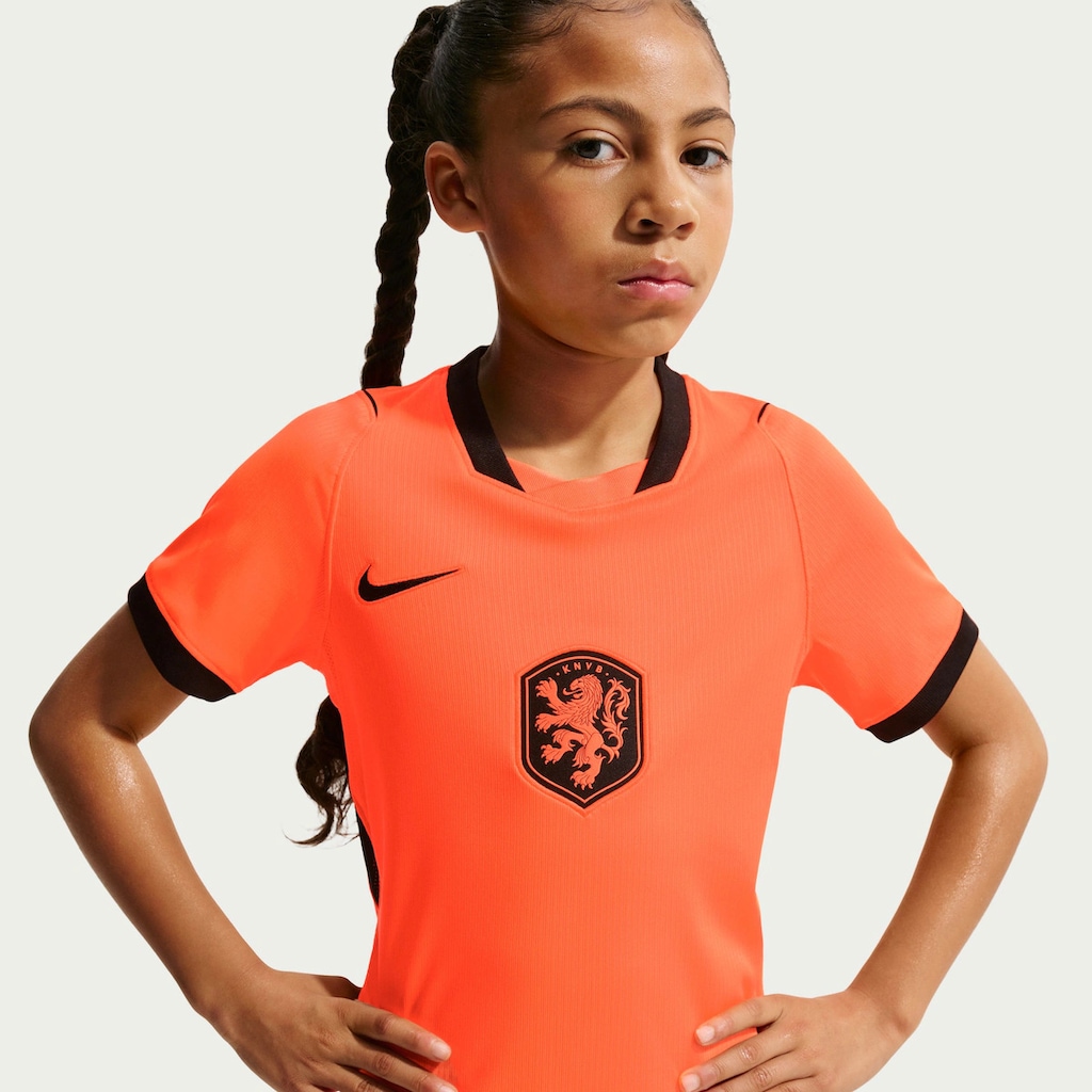 Camisa Seleção da Holanda I 26/27 Nike Infantil