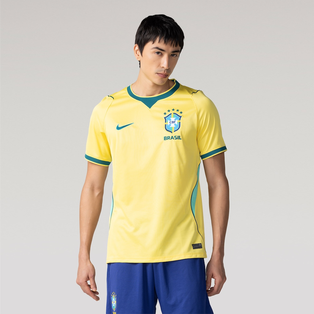 Camisa Brasil Nike I 2026/27 Torcedor Pro Masculina