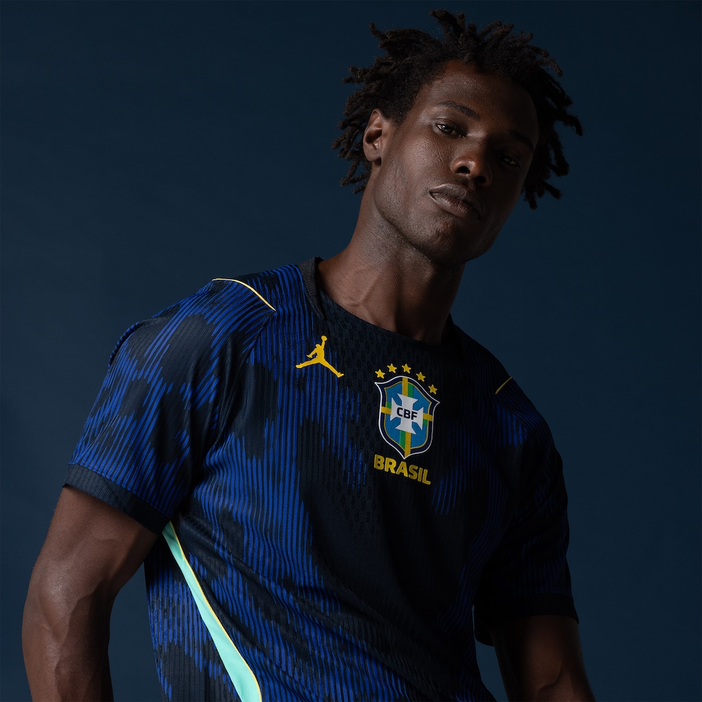 Camisa Brasil Nike Jordan II 2026/27 Jogador Masculina