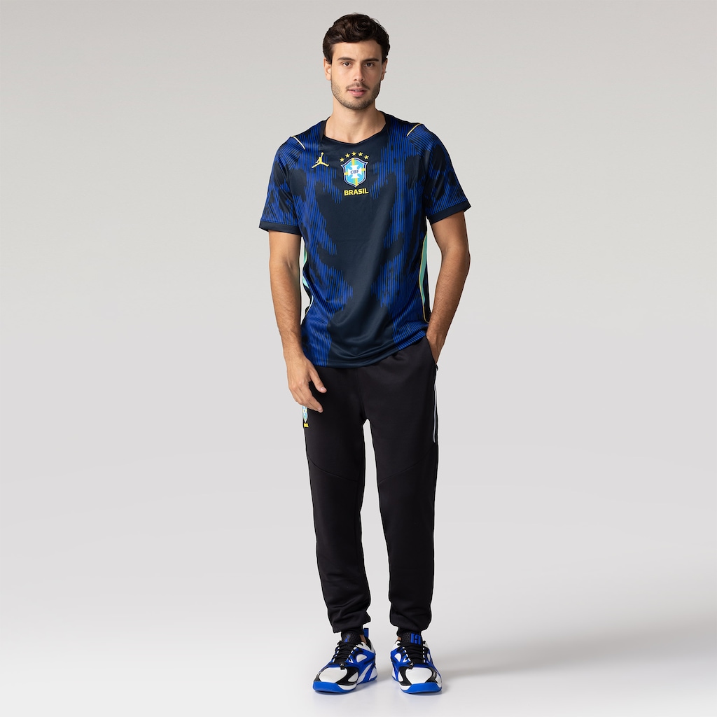 Camisa Brasil Nike Jordan II 2026/27 Torcedor Pro Masculina