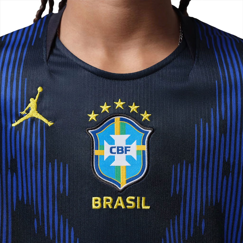 Imagem 5 do produto Camisa Brasil Nike Jordan II 2026/27 Torcedor Pro Infantil