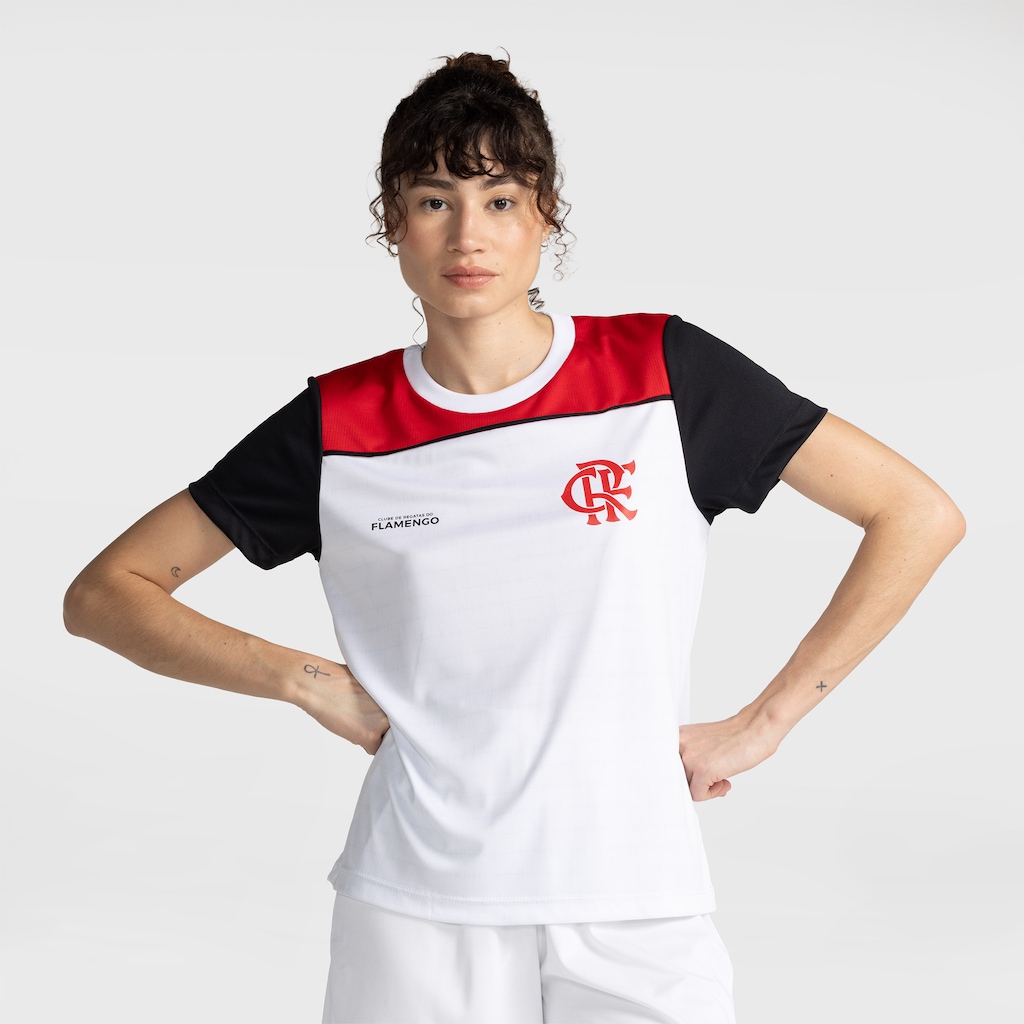 Imagem 1 do produto Camiseta do Flamengo Braziline Fulgor Feminina