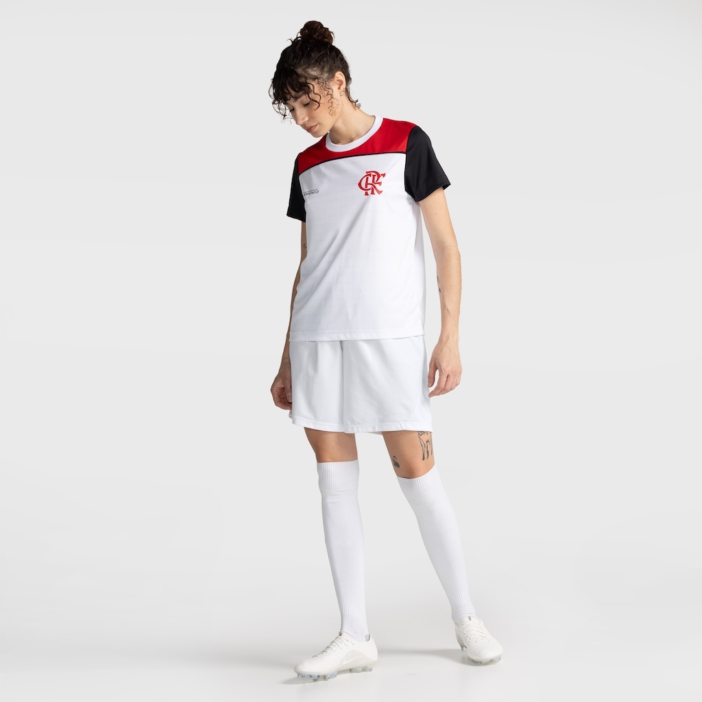 Imagem 3 do produto Camiseta do Flamengo Braziline Fulgor Feminina
