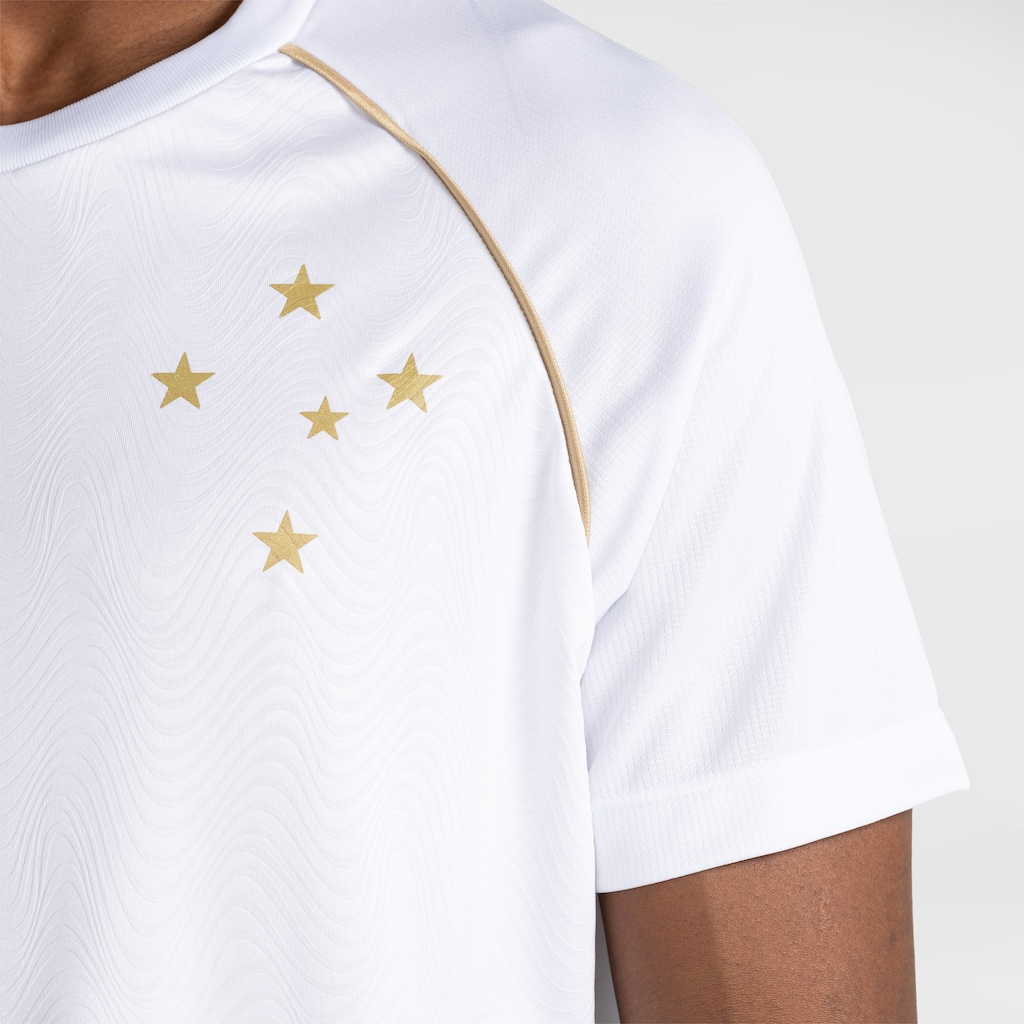 Imagem 4 do produto Camiseta do Cruzeiro Braziline Gold Masculina