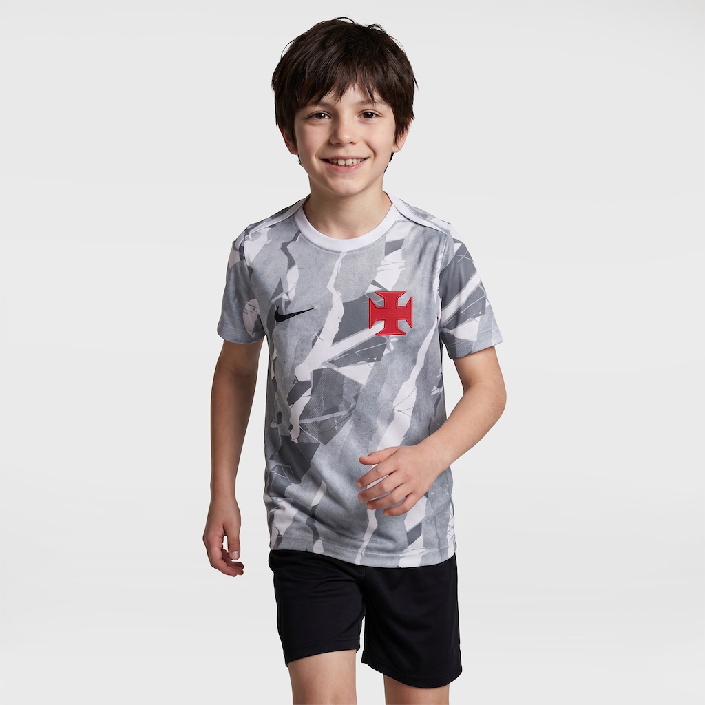 Camisa do Vasco Pré jogo 26/27 Nike Infantil