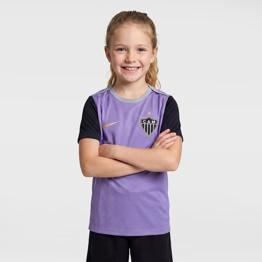 Imagem 4 do produto Camisa do Atlético-MG Treino 26/27 Nike Torcedor Infantil