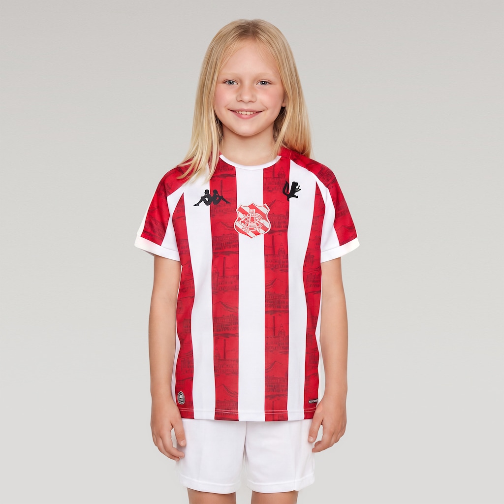 Imagem 4 do produto Camisa Kappa do Bangu I 26 Torcedor - Juvenil