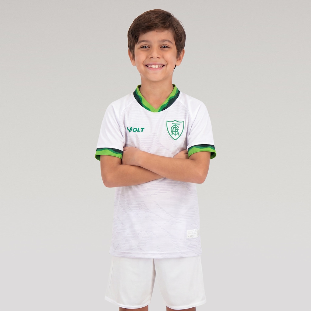 Camisa America MG II 26 Torcedor Volt Infantil