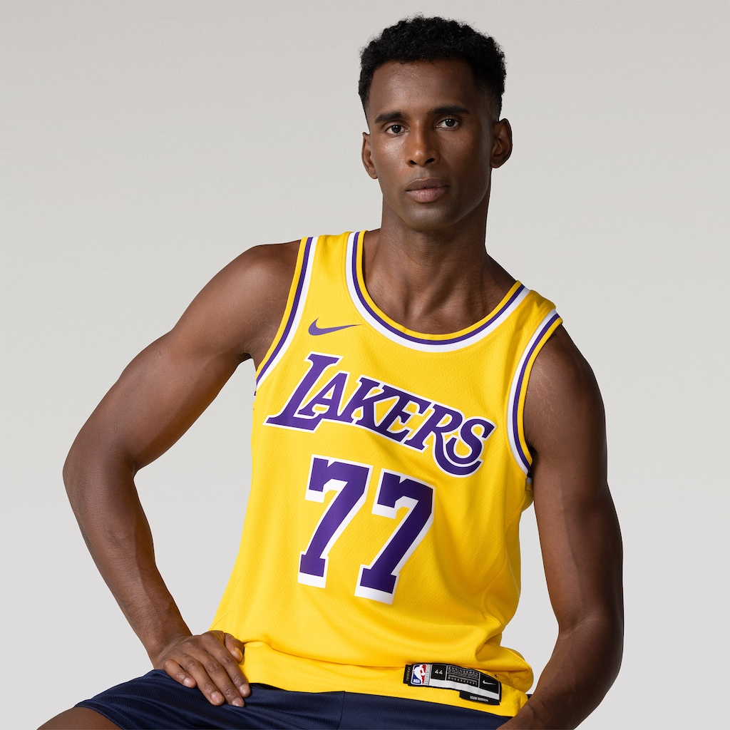 Camiseta Regata Doncic do Los Angeles Lakers Masculina Nike Dri-Fit