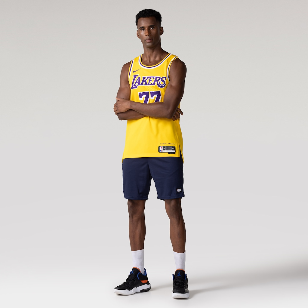 Imagem 4 do produto Camiseta Regata Los Angeles Lakers Nike Dri-Fit NBA MNK SWGMN JSY