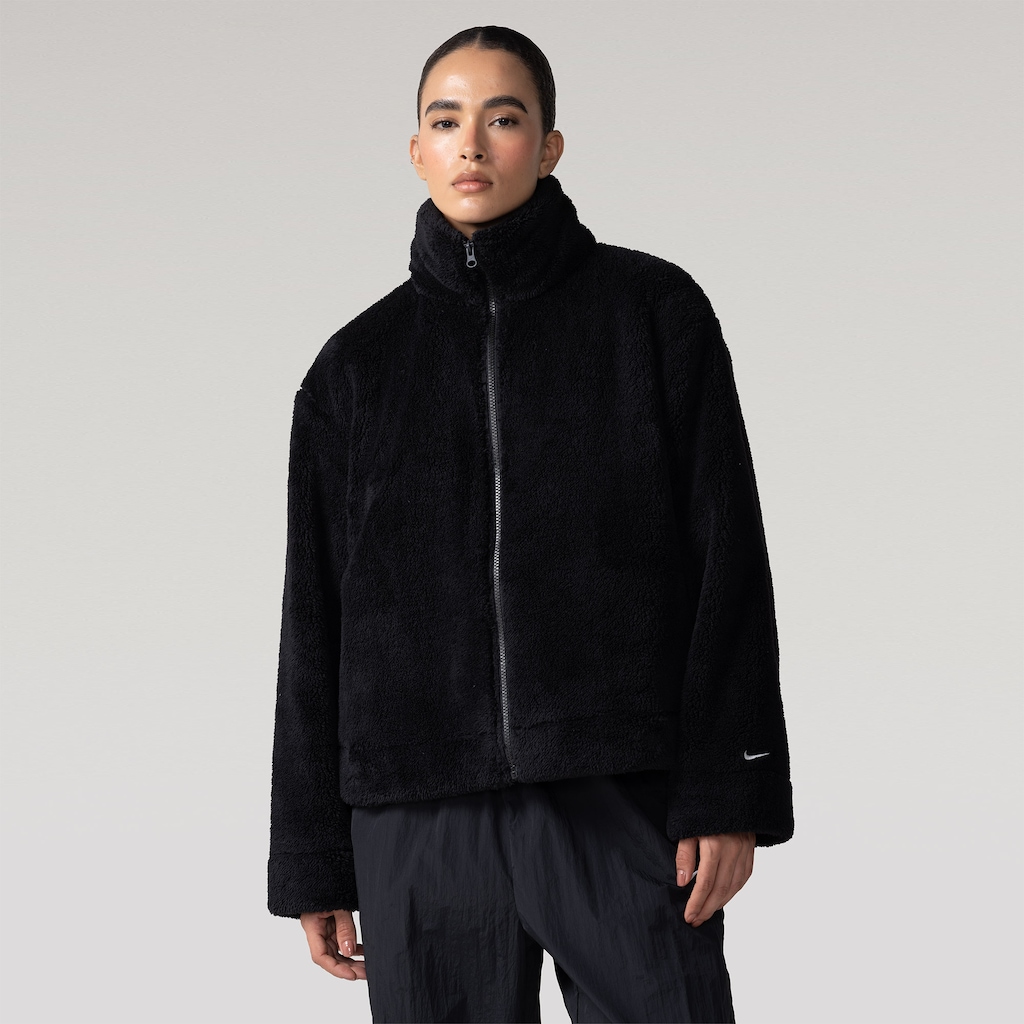 BLUSAO LS NIKE W NSW ESSNTL SHERPA