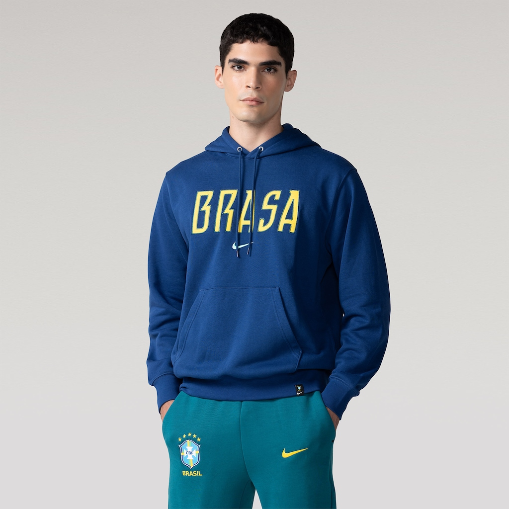 CAMISA CBF 26 CLUB HOODIE MASC