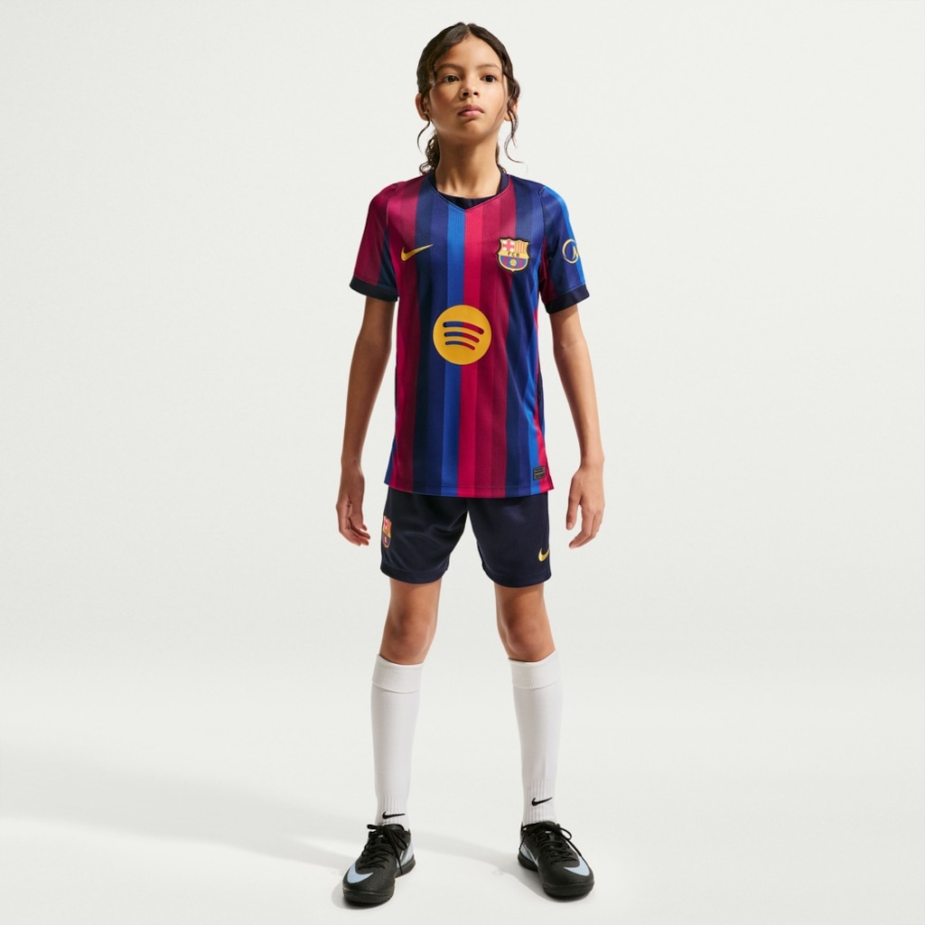 Imagem 3 do produto Camisa Barcelona I 2026/27 Nike Infantil