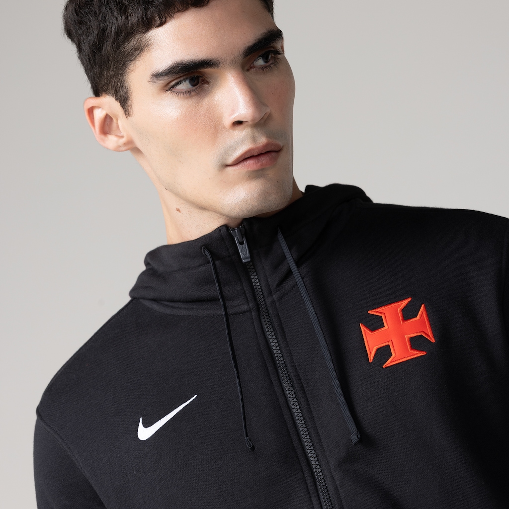 Imagem 5 do produto Blusão do Vasco Nike Club Hoodie FZ Masculina