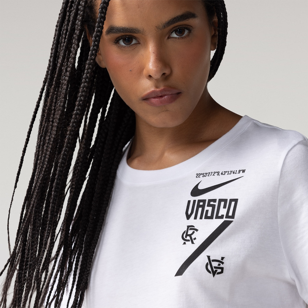 CAMISETA VASCO NK CREST TEE FEM