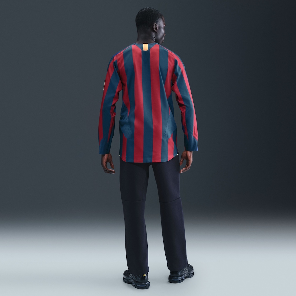 Camisa Manga Longa Barcelona Nike Reedição Total 90 Masculina