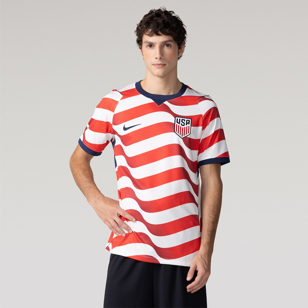 Camisa Estados Unidos I 26/27 Nike Torcedor Pro Masculina