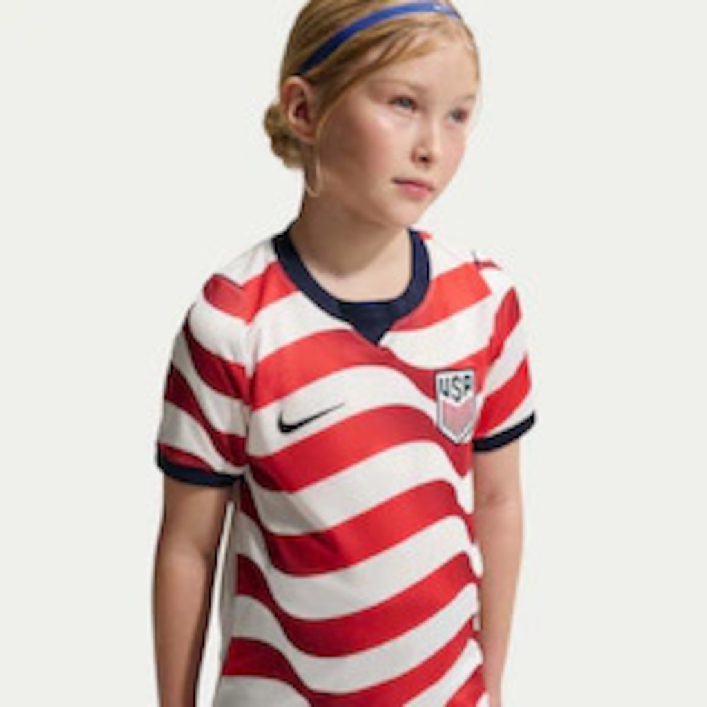 Camisa Estados Unidos I 26/27 Nike Torcedor Pro Infantil