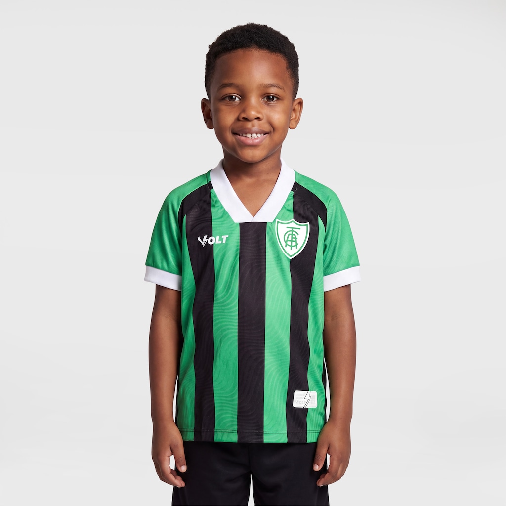 Camisa do América Mineiro I 2026 Volt Torcedor Infantil