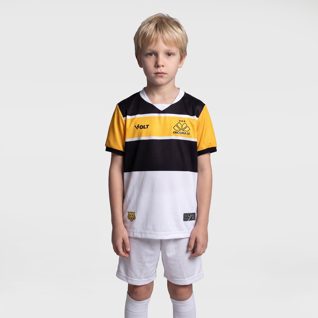 Camisa do Criciúma I 2026 Volt Torcedor Infantil