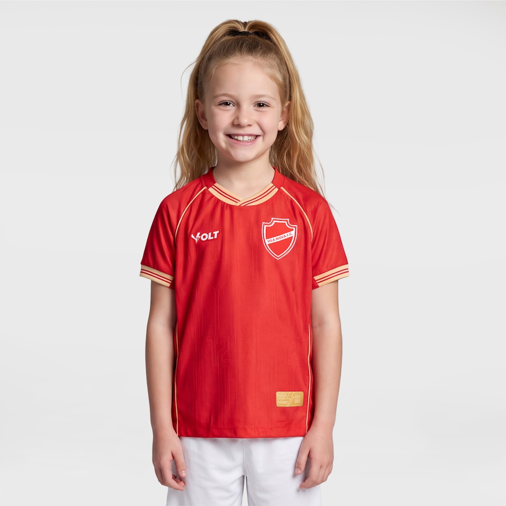 Imagem 4 do produto Camisa do Vila Nova I 2026 Volt Torcedor Infantil