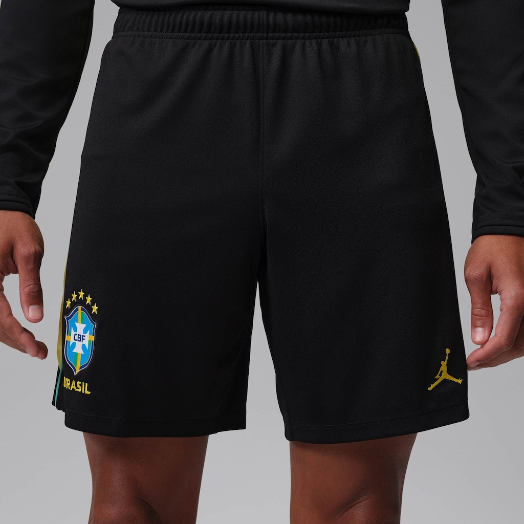 Calção Seleção do Brasil Nike Jordan CBF Academy Pro Masculino
