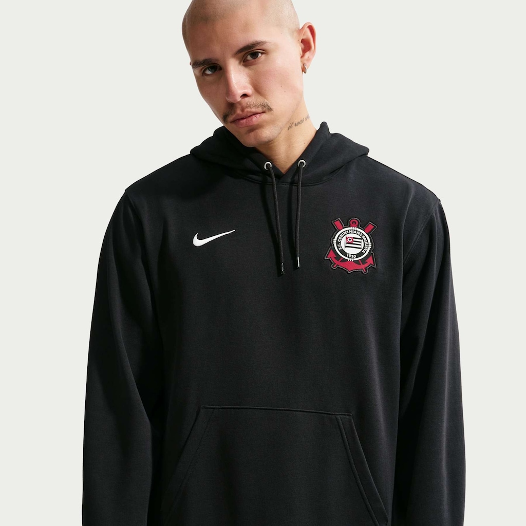 Jaqueta do Corinthians Hoodie 26/27 Nike Masculina