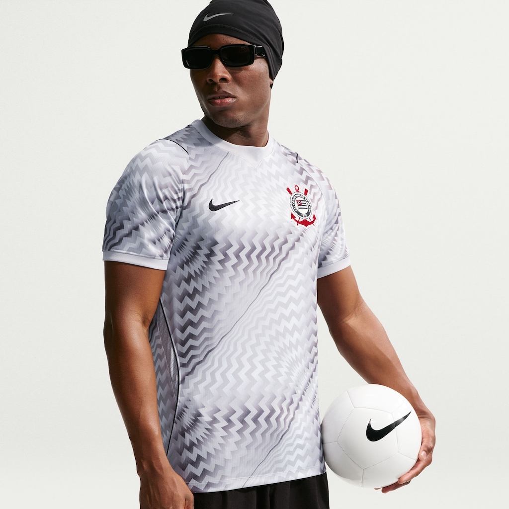 Camisa de Goleiro do Corinthians 26/27 Nike Masculina - Foto 1