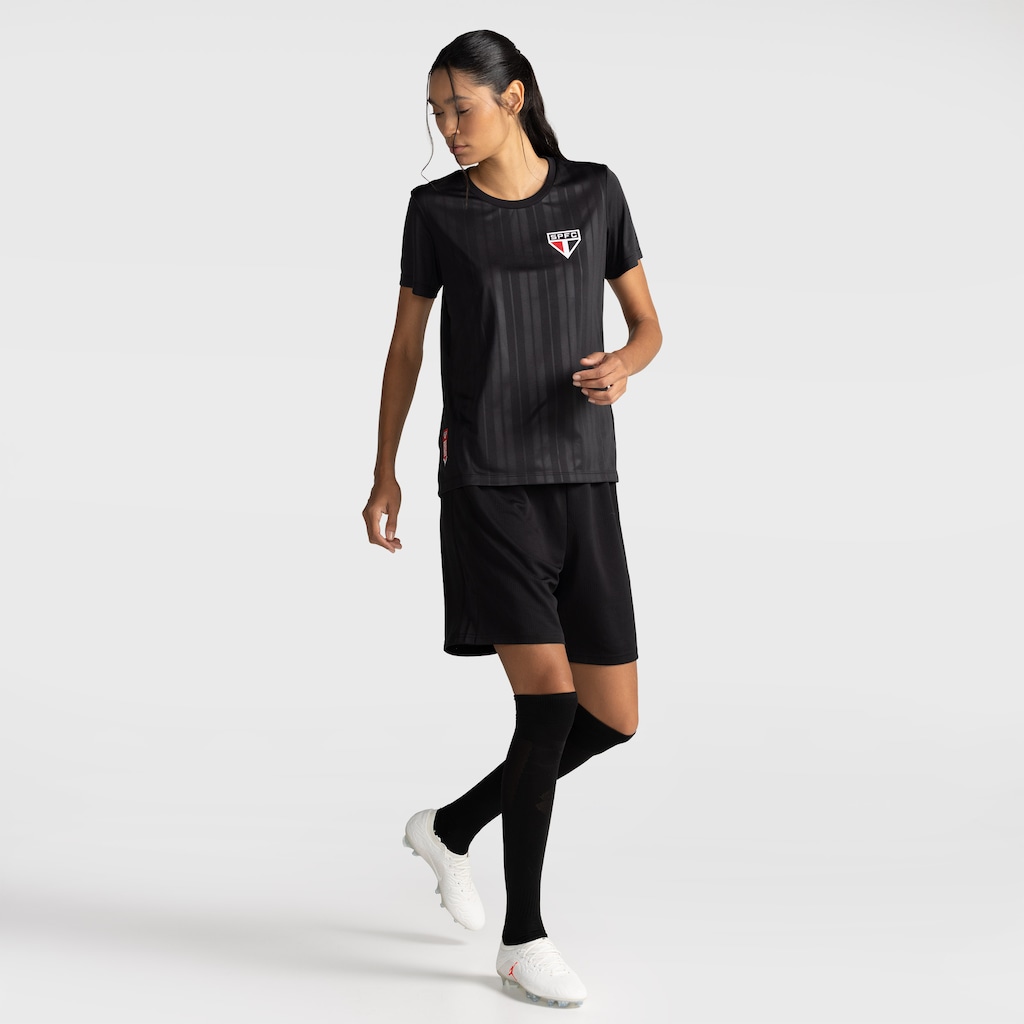 Imagem 3 do produto Camisa do São Paulo Embossed Feminina