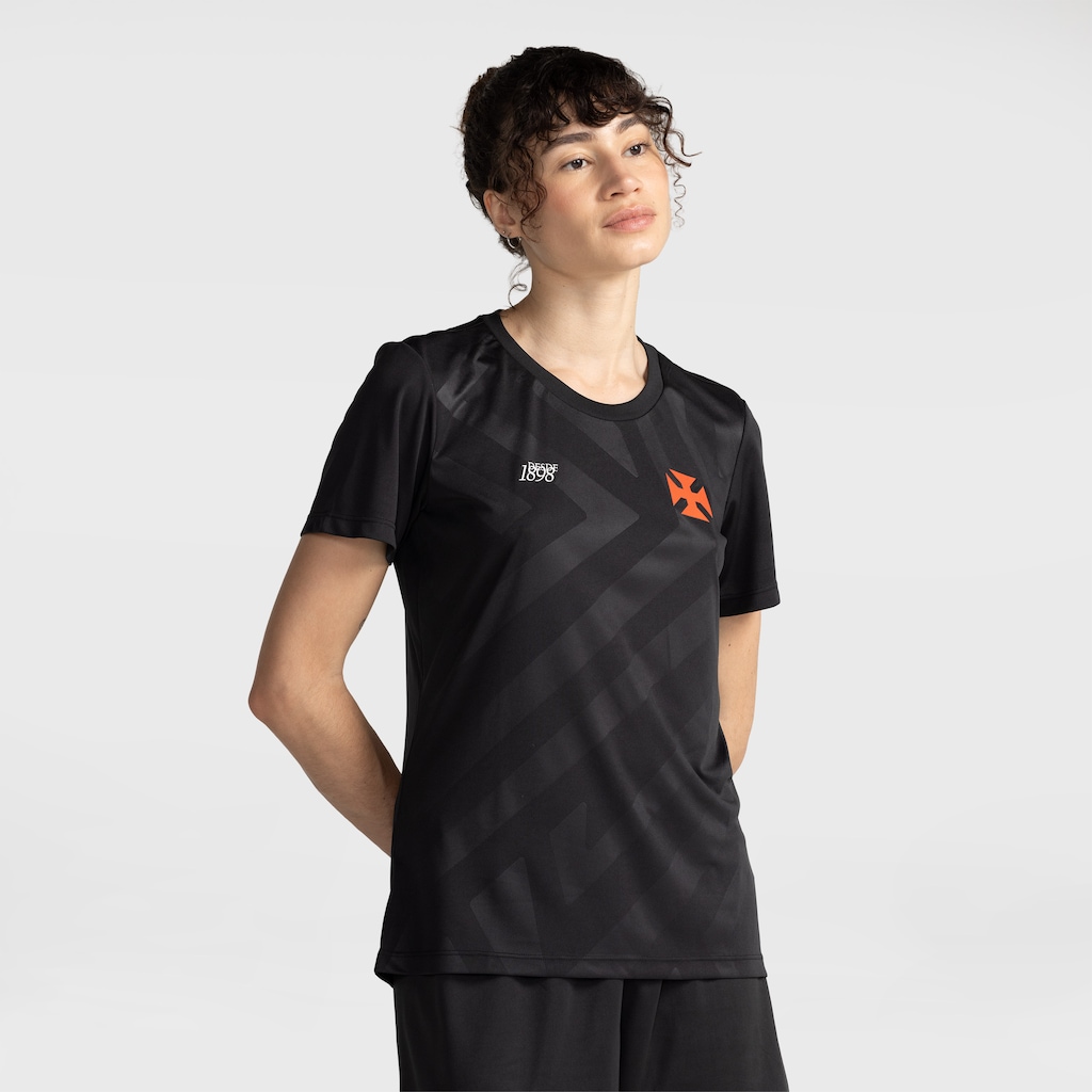 Imagem 1 do produto Camisa do Vasco Embossed Licenciada Feminina