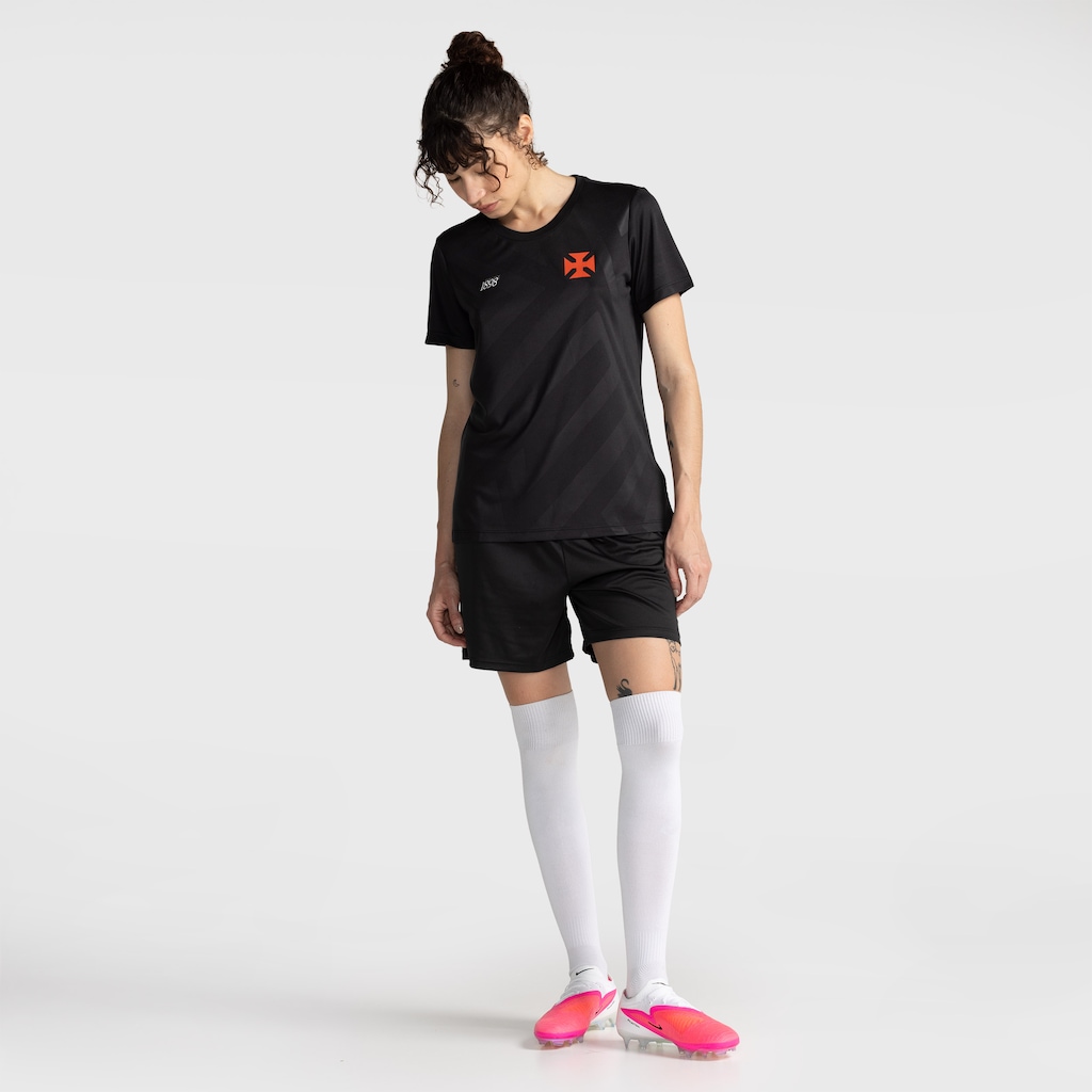 Imagem 3 do produto Camisa do Vasco Embossed Licenciada Feminina